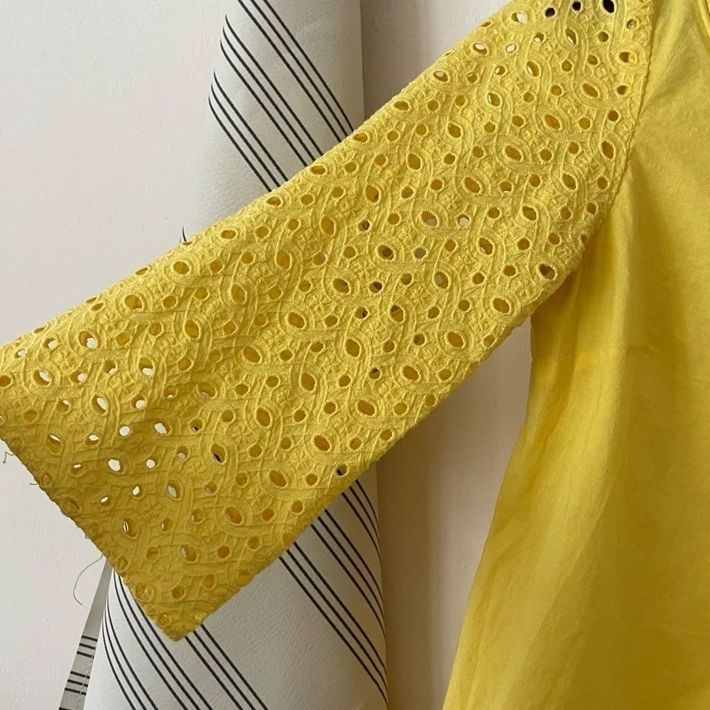 Anthropologie Tabitha Singing Bells Eyelet Blouse